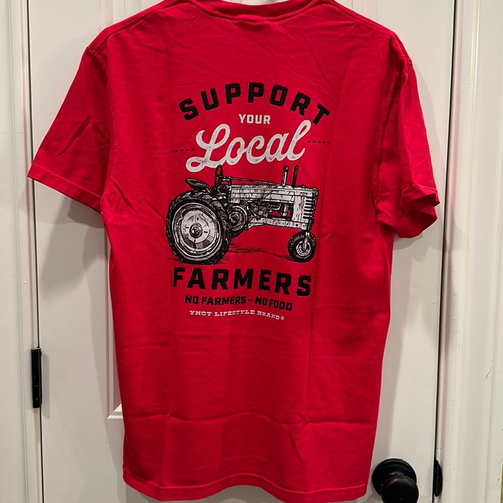 YNOT Support your local farmer tee